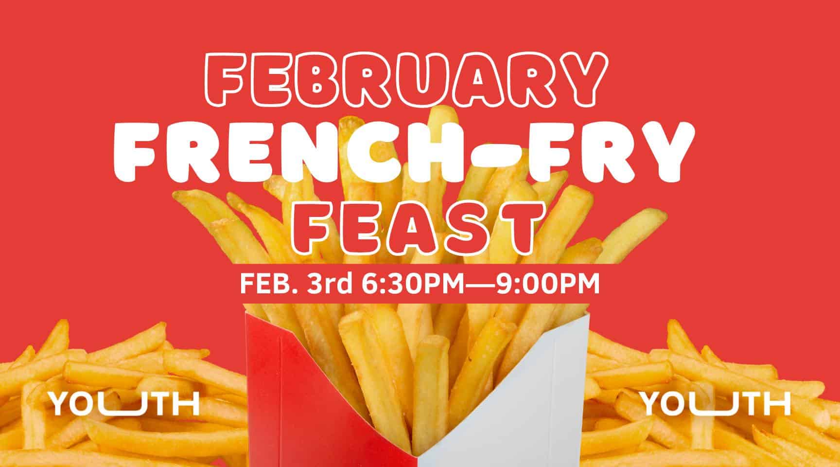 Youth Friday French-Fry event slide for CCW