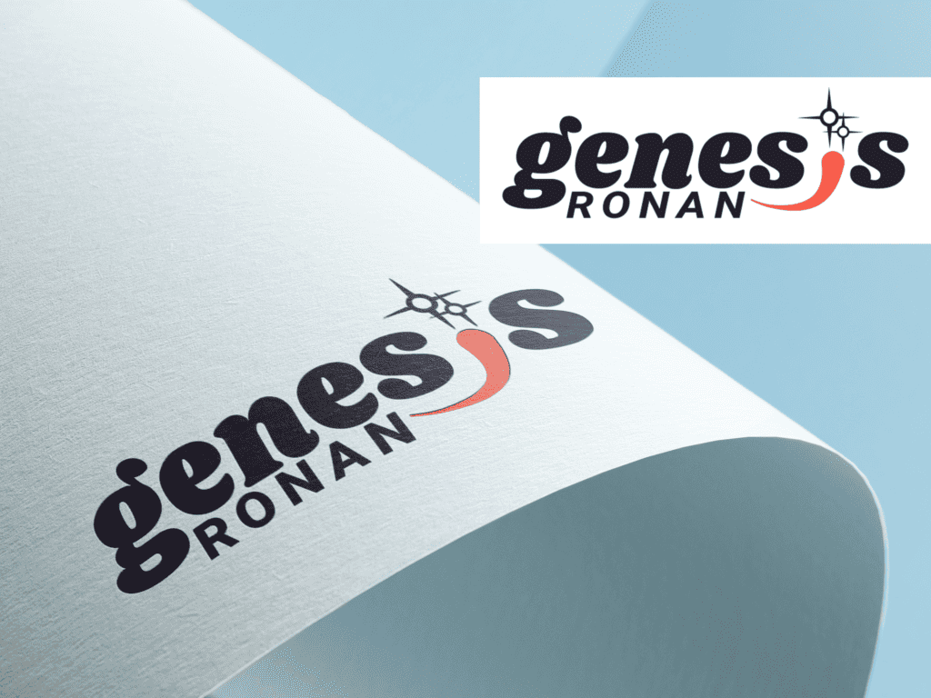 Genesis Ronan Logo Mock-Up